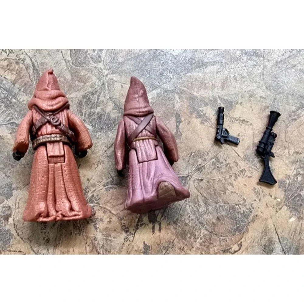 Vintage 1997 Star Wars Jawas With Weapons
